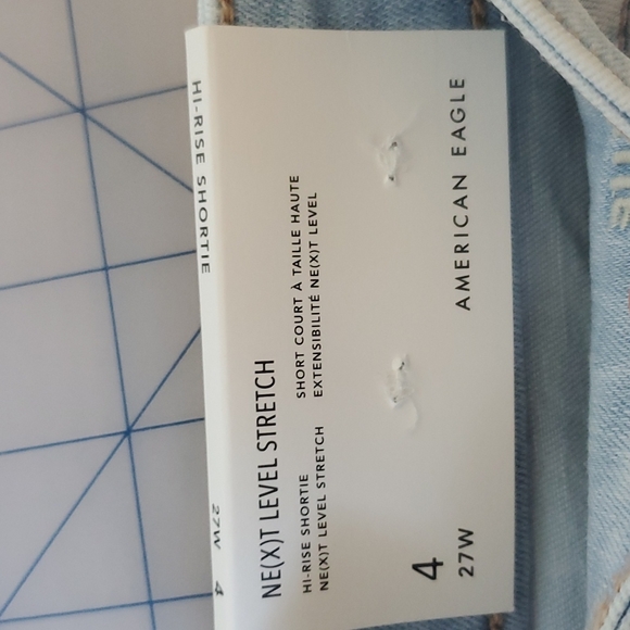 NWT AE hi-rise next level stretch shortie 4 - Picture 3 of 8